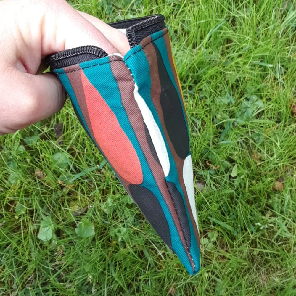 NEW H&M cosmetic clutch Tear drop print